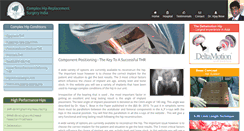 Desktop Screenshot of hipreplacementsurgeryindia.com